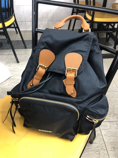 Thoughts on the Burberry Rucksack bac